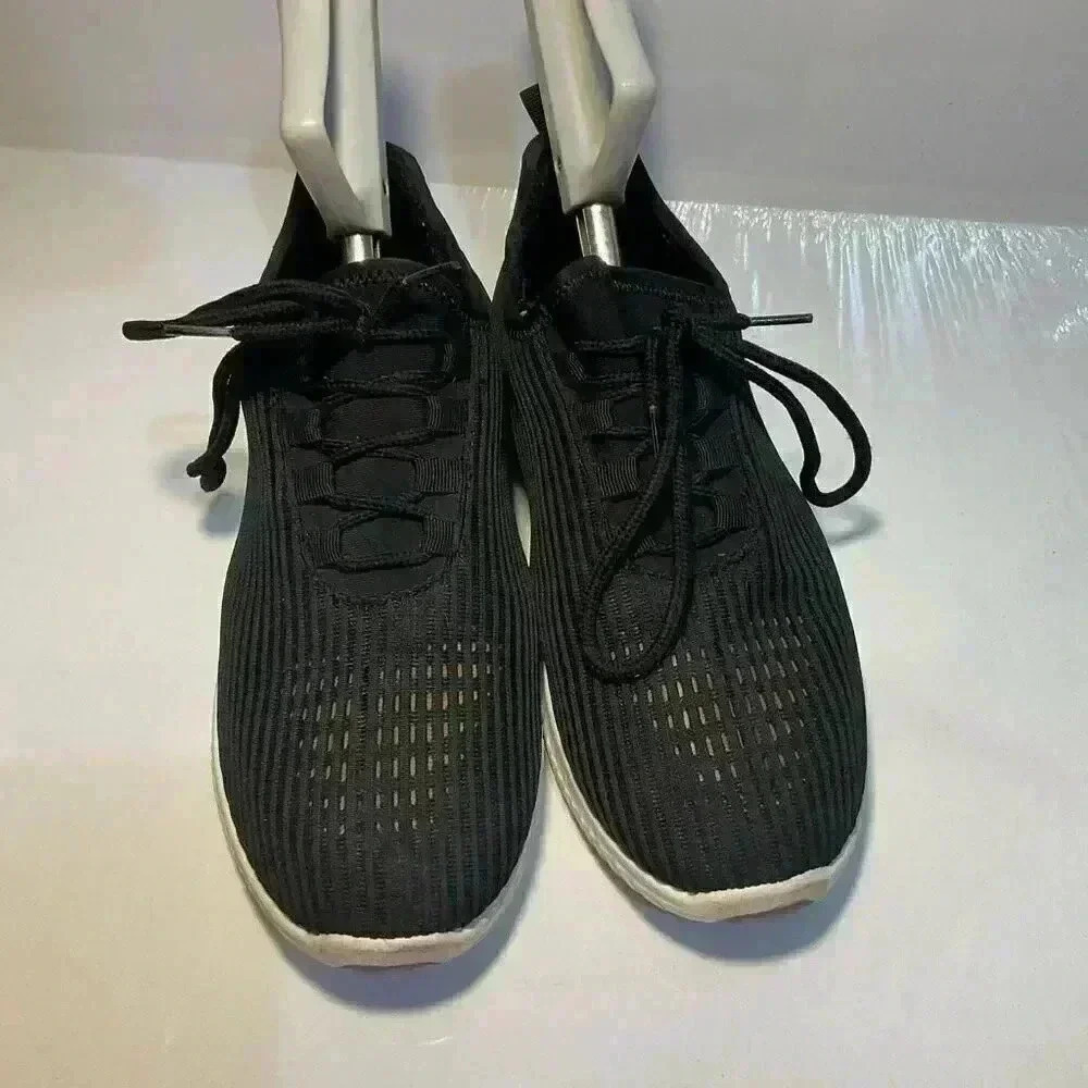 No brand black womens sneakers size 9 breathable